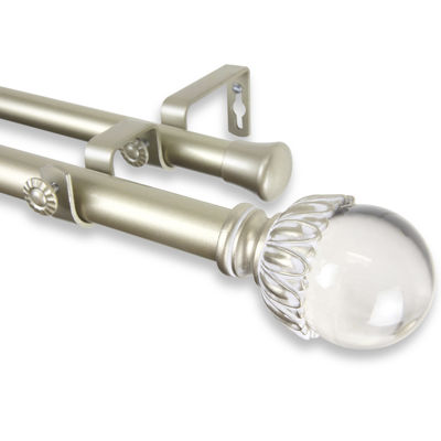 Rod Desyne Pixie 1 Adjustable Double Curtain Rod Jcpenney