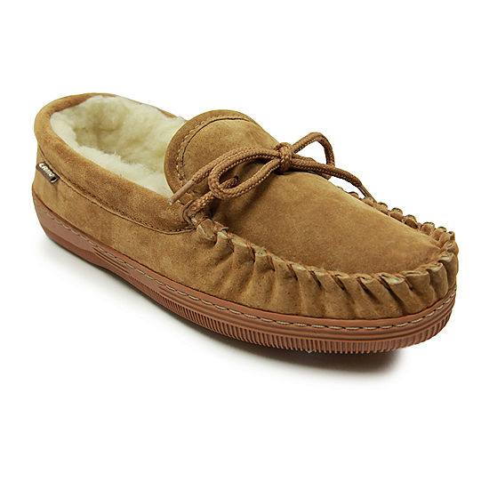 Lamo Moccasin Mens Suede Slippers - JCPenney