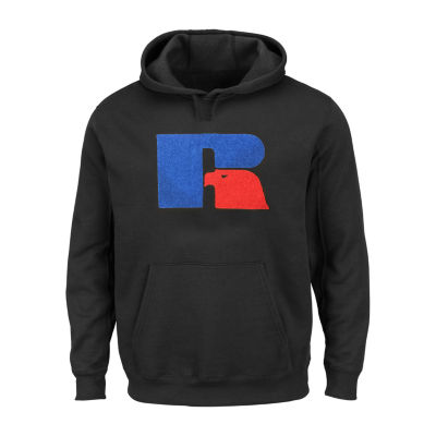 russell men's long sleeve hoodie