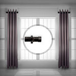 Rod Desyne (Set Of 2) Basic Side 1 1/2 IN Adjustable Curtain Rod