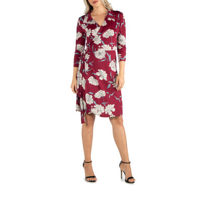 jcpenney burgundy dress