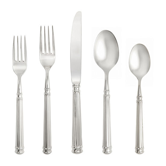 Crafthouse By Fortessa Nyssa 20-pc. 18/10 Stainless Steel Flatware Set