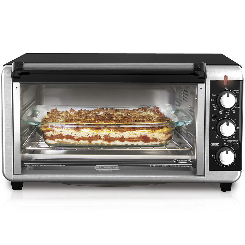 Black & Decker TO3250XSB 8-Slice Extra-Wide Convection Toaster Oven