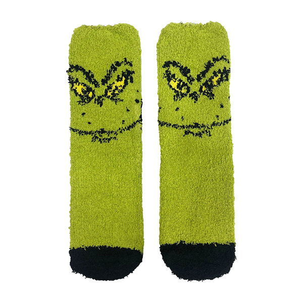 Dr. Seuss Grinch Toddler 1 Pair Unisex Slipper Socks