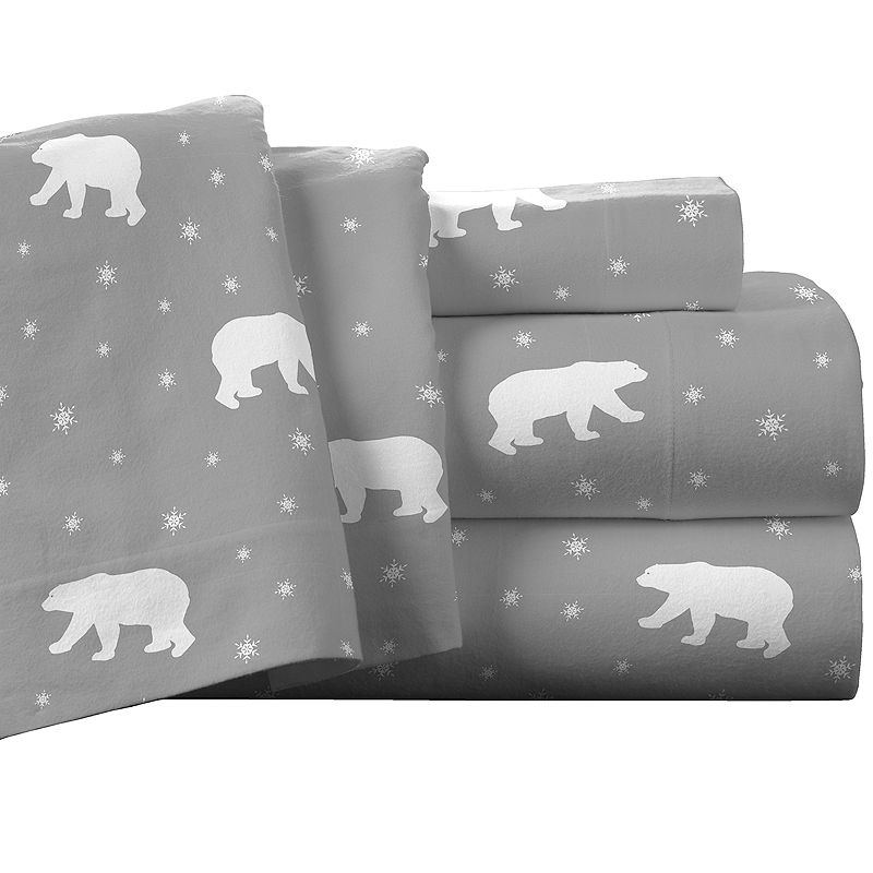 Pointehaven Luxury Weight Flannel Sheet Set, Queen
