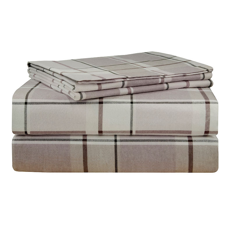 Pointehaven Superior Weight Flannel Sheet Set, Calking