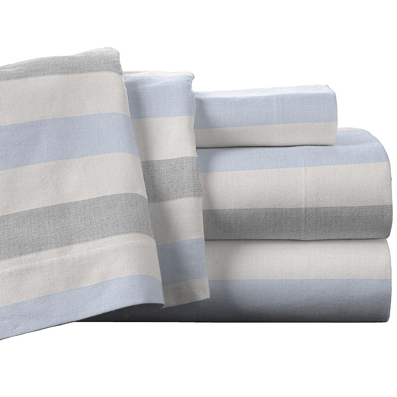 Pointehaven Luxury Weight Flannel Sheet Set, Twin