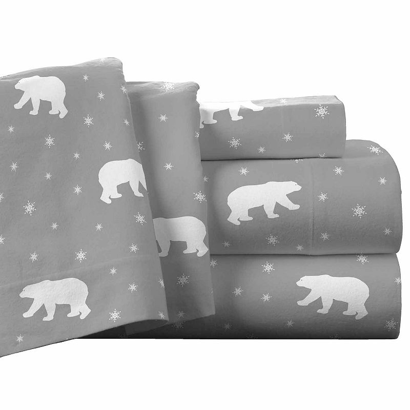 Pointehaven Luxury Weight Flannel Sheet Set, Twin
