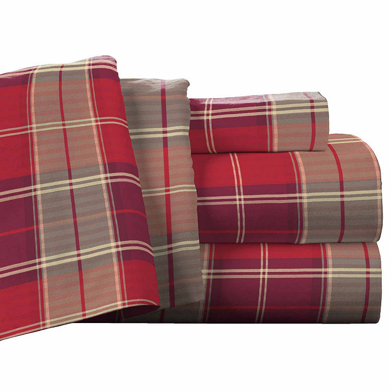 Pointehaven Luxury Weight Flannel Sheet Set, Twin Xl