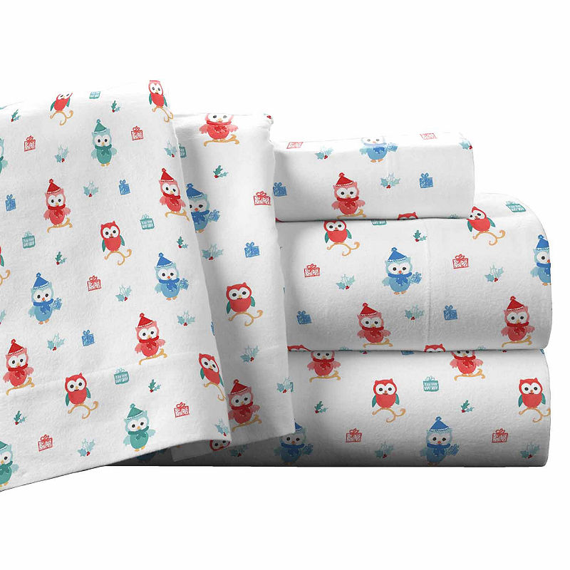 Pointehaven Luxury Weight Flannel Sheet Set, Full