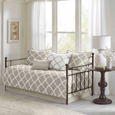 Madison Park Diablo Reversible 6 Pc Daybed Cover Set Jcpenney Color Taupe