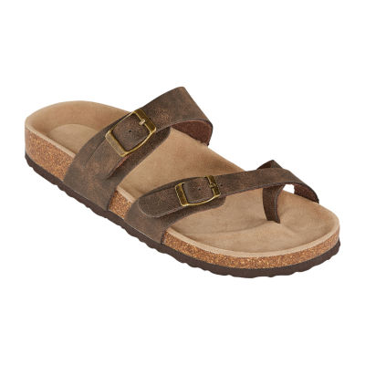jcpenney footbed sandals
