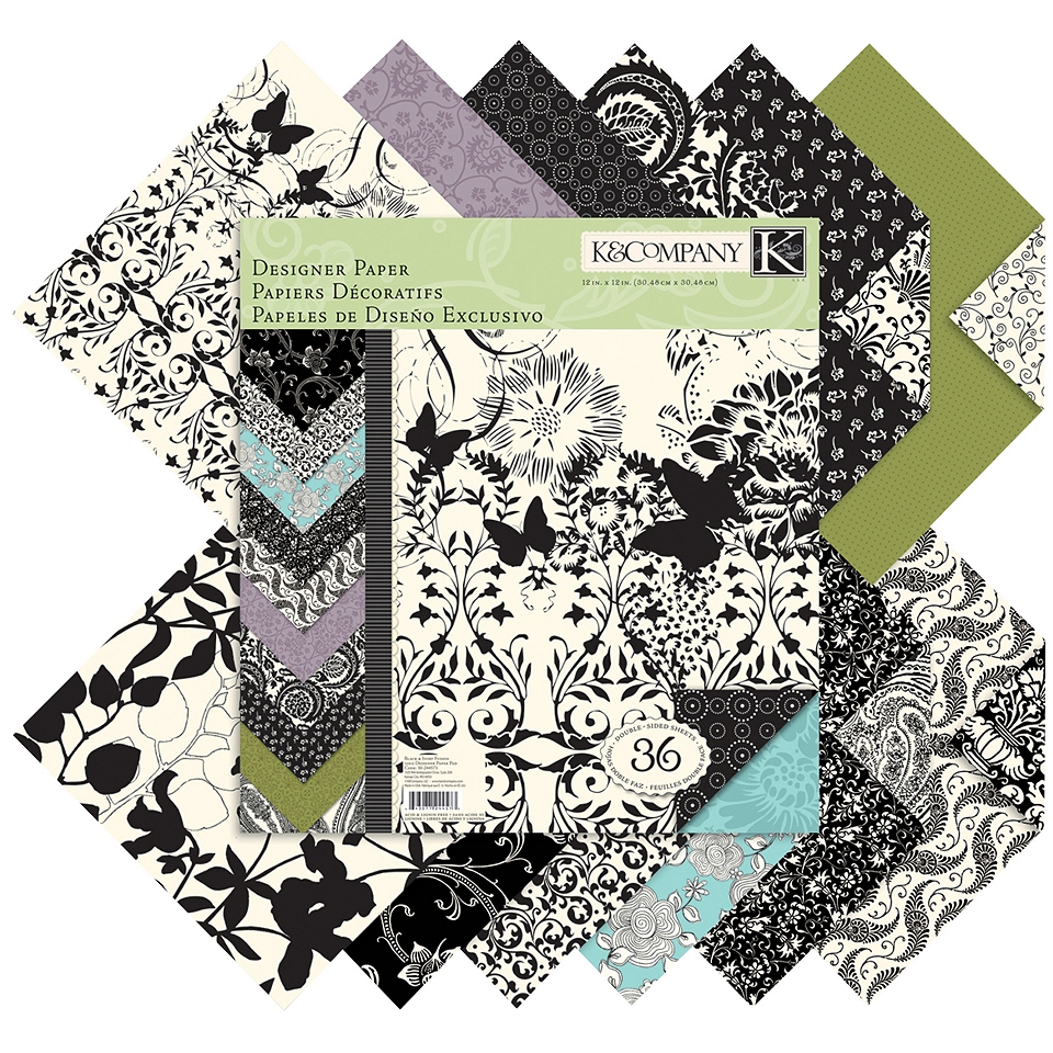 Designer Double Sided Paper Pad