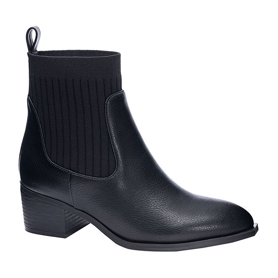 CL by Laundry Womens Core Booties Block Heel