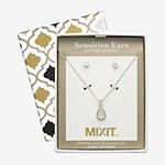 Mixit Hypoallergenic Copper Oblong Jewelry Set