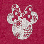 Okie Dokie Christmas Baby Girls Minnie Mouse Bodysuit