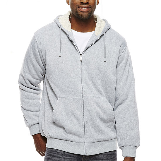 Sherpa-Lined Hoodie Jacket - JCPenney