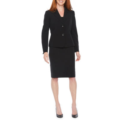 Le Suit Skirt Suit, Color: Black - JCPenney