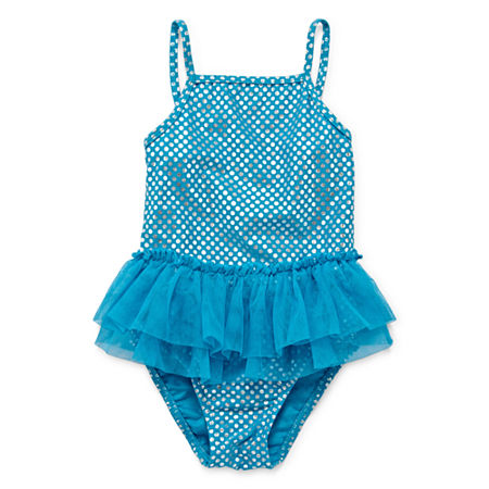 Baby Buns One-piece Tutu Swimsuit – Girls 3t-5t | Eizzy