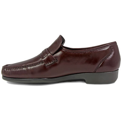 Florsheim Riva Mocassini Slip-On Uomo – Pelle Nera, Tecnologia Comfortech, Suola Leggera, Taglia 47 EU