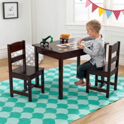 kidkraft rectangle table & 2 chair set