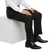 Stafford #5601 NEW Men's Classic Fit Travel Trouser Flat Front Dress Pants 