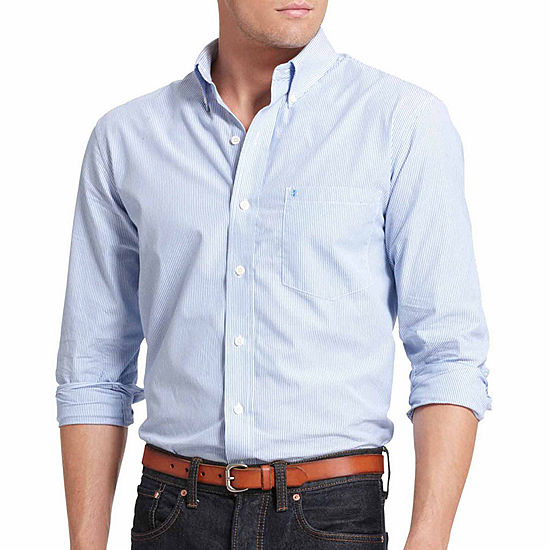 IZOD Premium Essentials Long Sleeve Button Down Shirt JCPenney