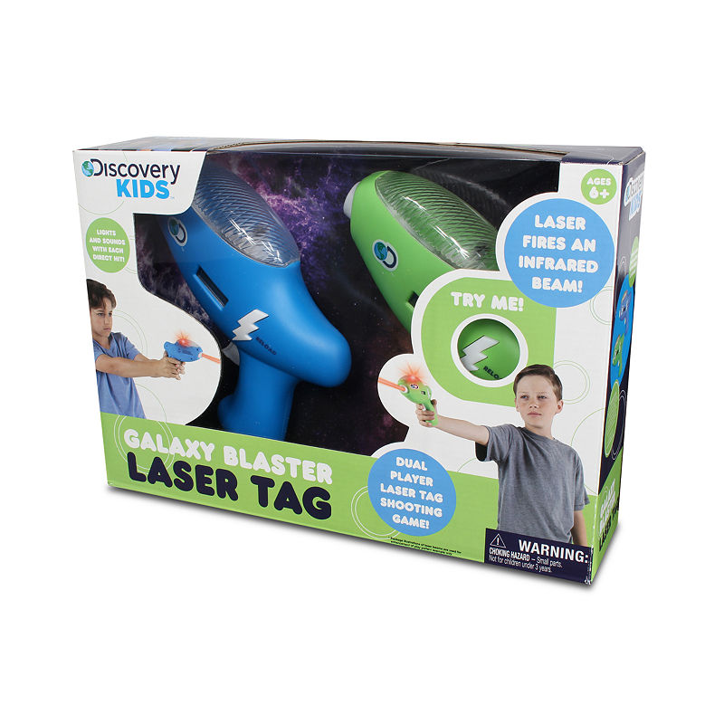 UPC 698143093326 product image for Nkok Discovery Kids Ir Galaxy Blaster Laser Tag Remote Control Toy | upcitemdb.com