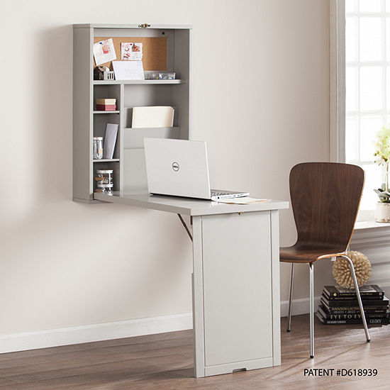 Modern Life Furniture Fold Out Convertible Wall Mount Desk