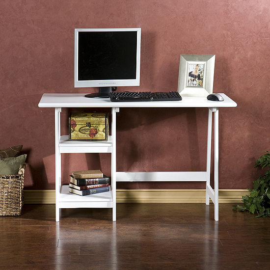 Modern Life Furniture Desk Color White Jcpenney