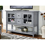 Bailey 52" Wood Console Table Entertainment Center