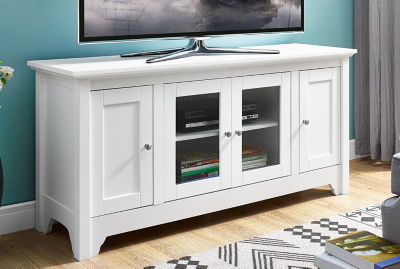 52" Wood Media Storage Console TV Stand JCPenney