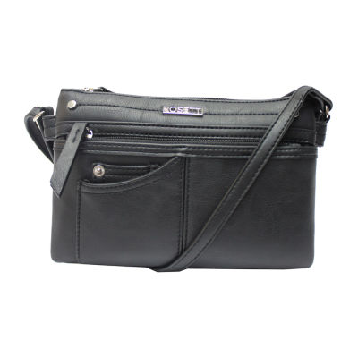 black mini crossbody