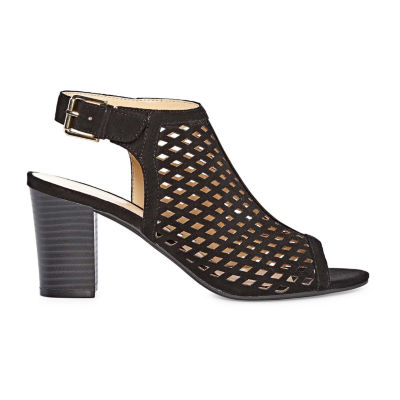 liz claiborne gemma womens heeled sandals