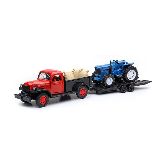 1:32 Dodge Vintage Truck And Farm Tractor Set