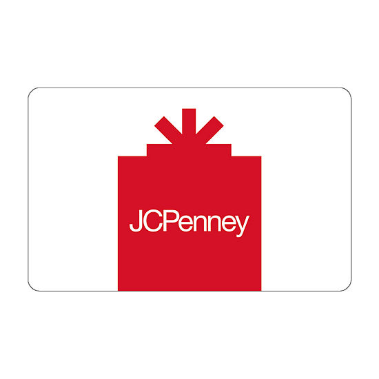 $10 JCP Red Gift Card
