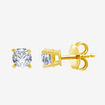 5/8 CT. T.W. Genuine White Diamond 10K Gold Stud Earrings