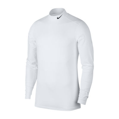 nike men's mock neck long sleeve thermal top