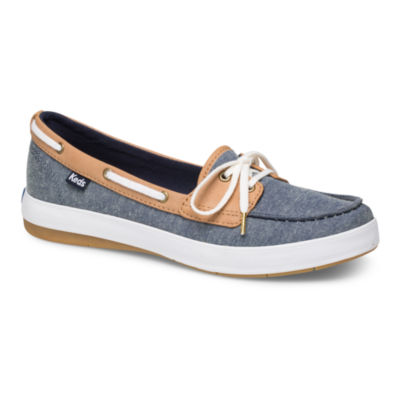 Keds Womens Charter Chambray SlipOn Shoe Round Toe JCPenney