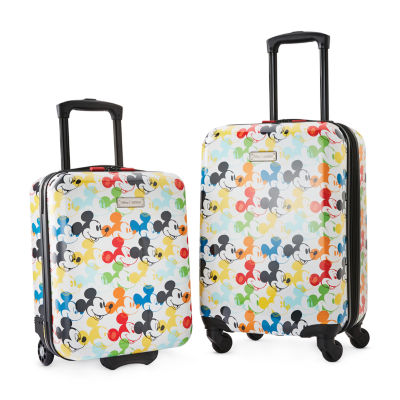 suitcase set jcpenney