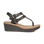 Journee Collection Womens Bianca Wedge Sandals