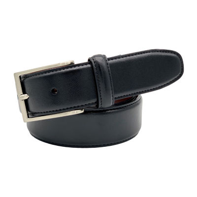 Stafford® Men's Stretch Dress Belt, Color Black JCPenney