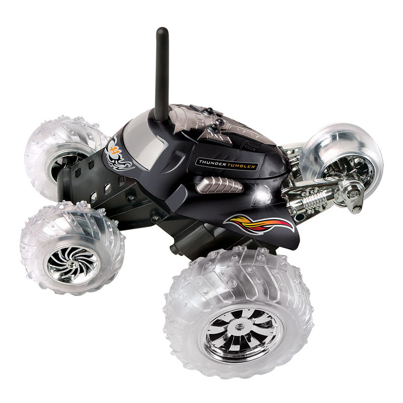 Black Series Remote Control Thunder Tumbler Car, Mens, One Size