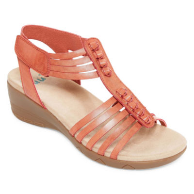 yuu peyton womens footbed sandals