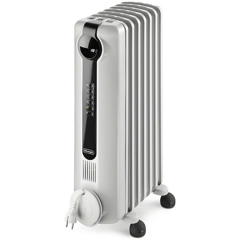 De'longhi - Radias Eco Electric Oil Radiator Heater - Gray