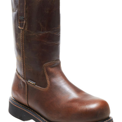 wolverine steel toe pull on boots