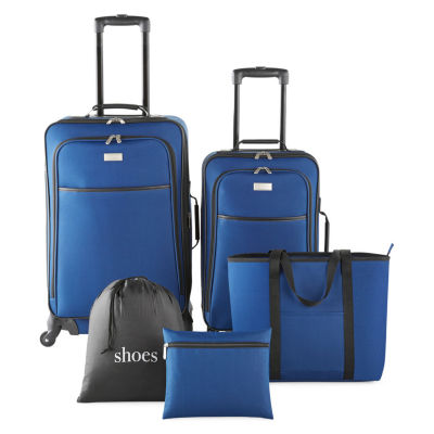 jcpenney spinner luggage sets