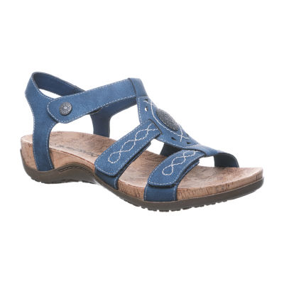 jcpenney blue sandals