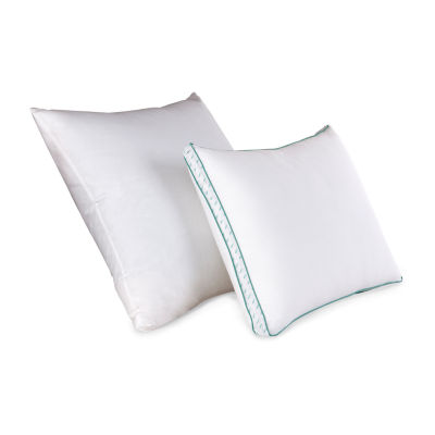 Beautyrest Never Flat Firm Density 2 Pack Pillow Color White