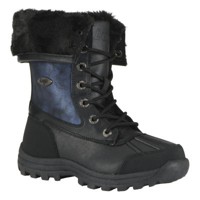 Lugz Womens Tambora Lace Up Water Resistant Winter Boots Flat Heel ...